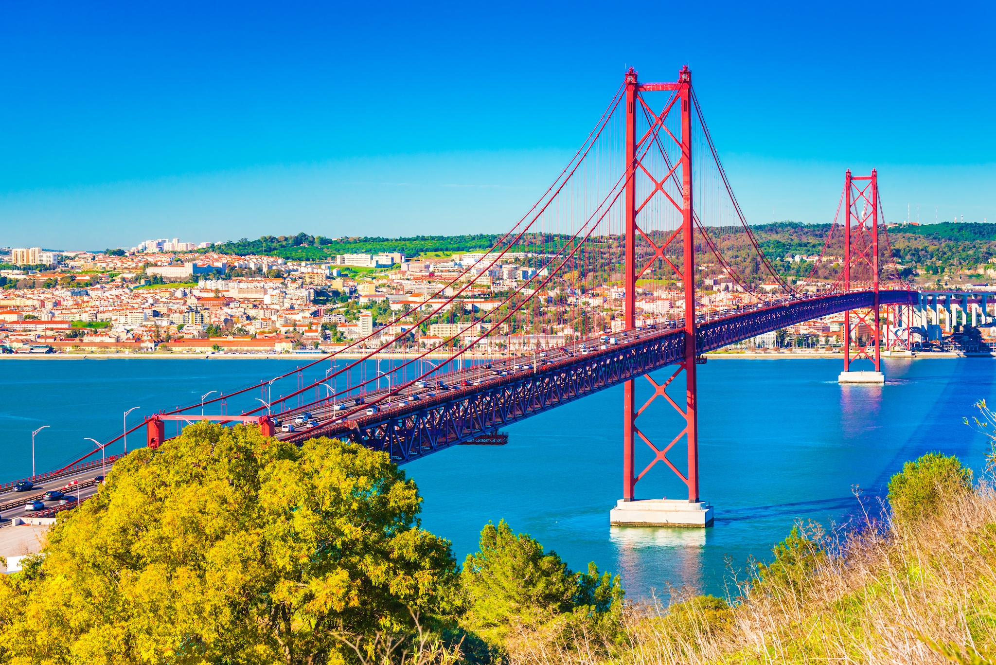 Ponte 25 de April, Lisbon, Portugal