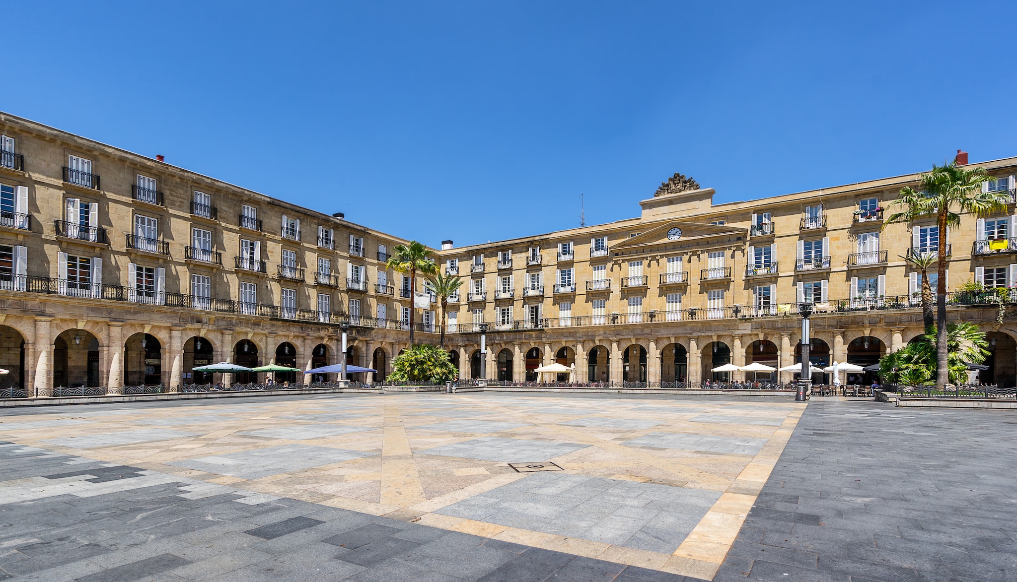 Plaza Nueva in rhe Basque city of Bilbao; Shutterstock ID 1441282850; project: po; job: mark; client: po; other: