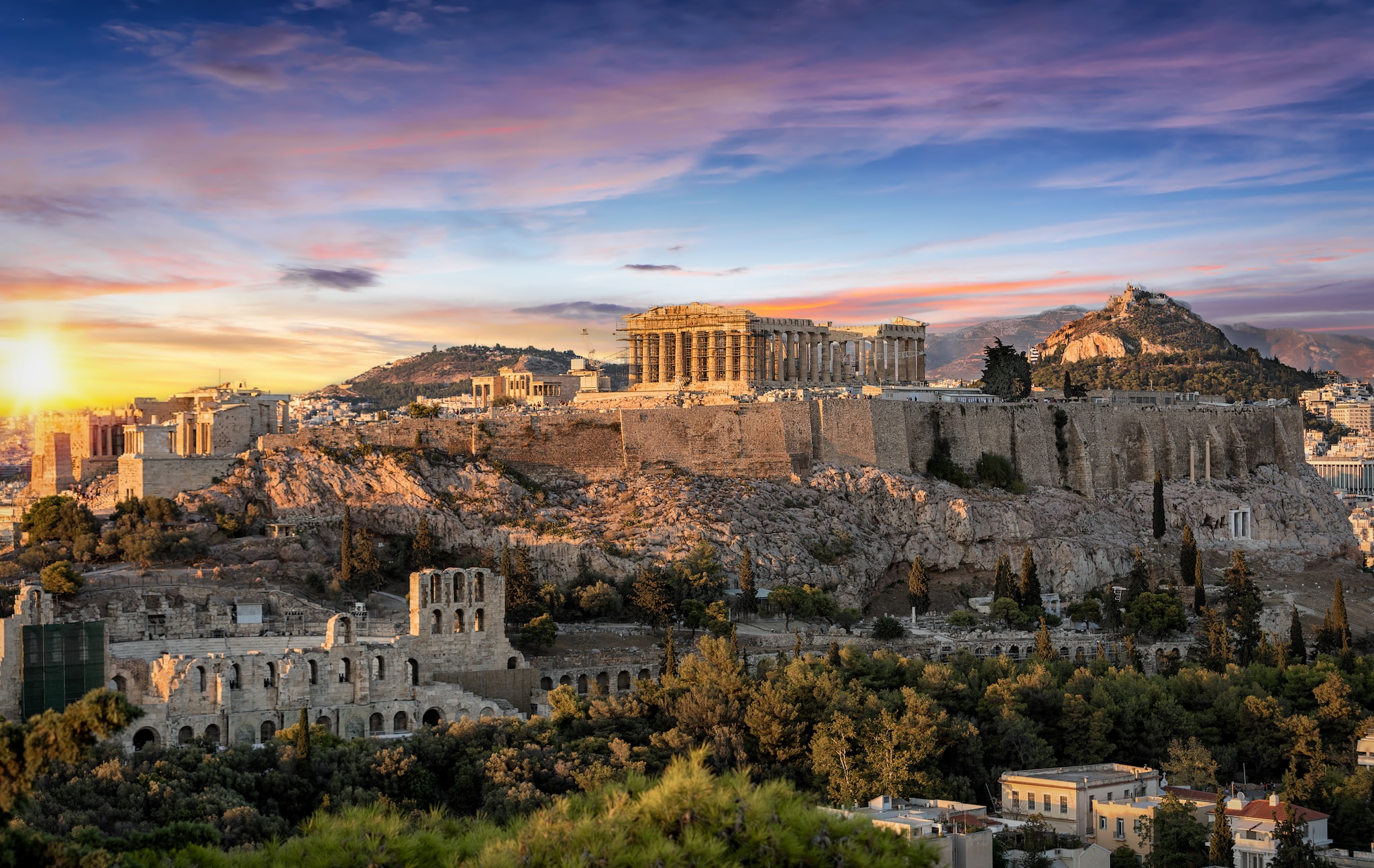 The Acropolis of Athens, Greece