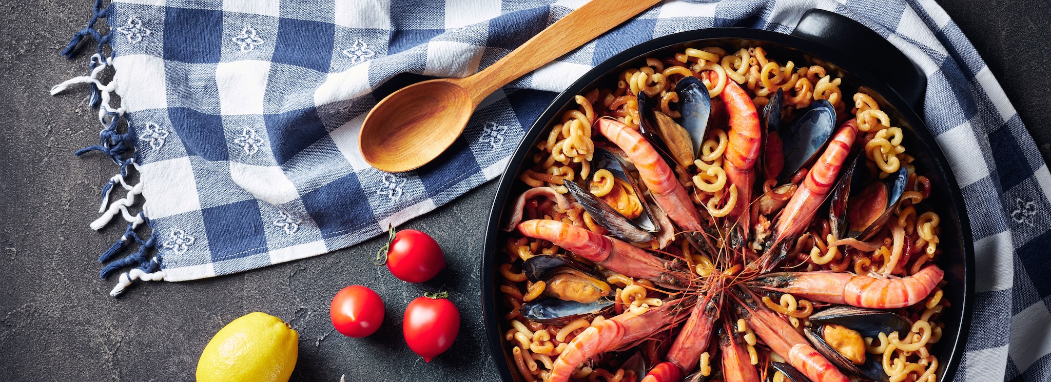 Seafood dished up