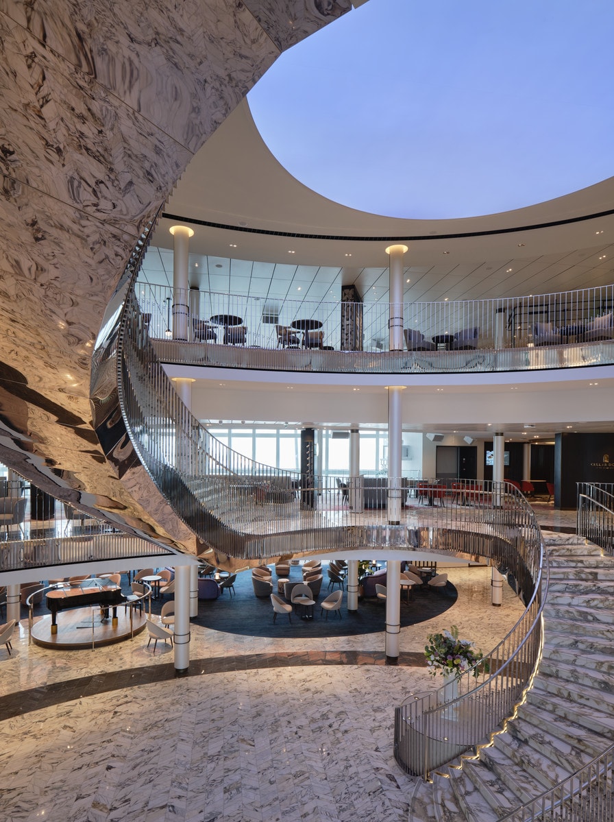Iona's atrium during the day