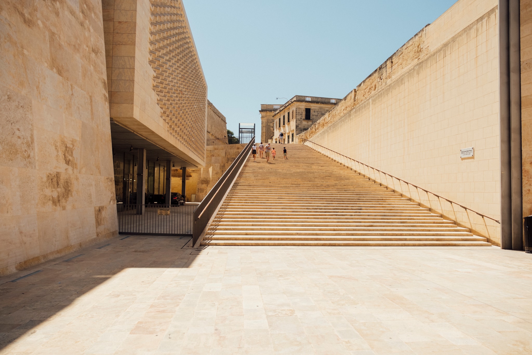 The Parliament House (Dar il-Parlament), designed by Renzo Piano, is the meeting place of the Parliament of Malta.