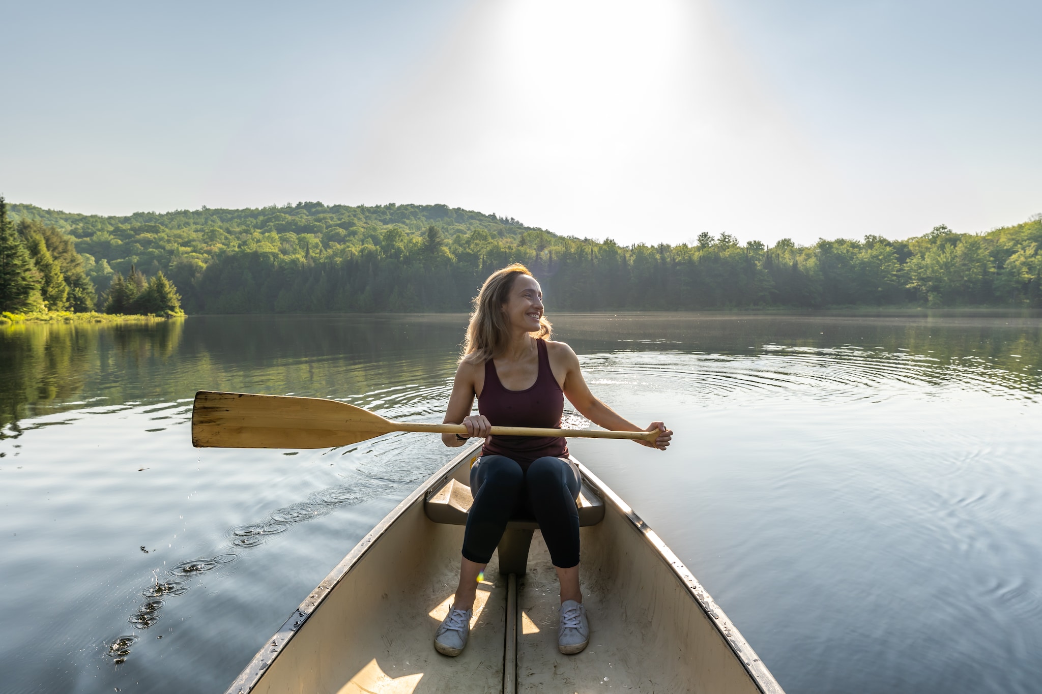 Canoeing in Quebec