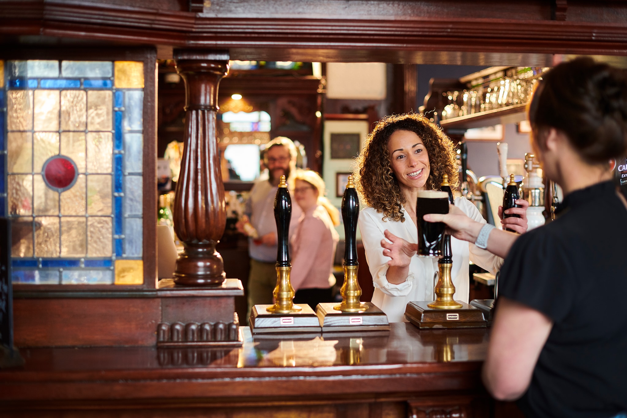 Traditional British pub