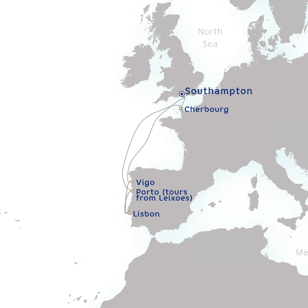 N405 Spain and Portugal Cruise 31 Mar 2024 P&O Cruises